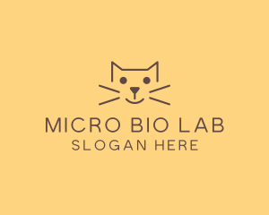 Pet Cat Veterinary logo design