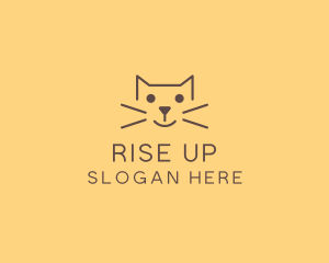 Pet Cat Veterinary logo design