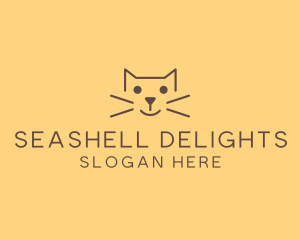 Pet Cat Veterinary logo design