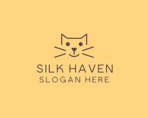 Pet Cat Veterinary logo design