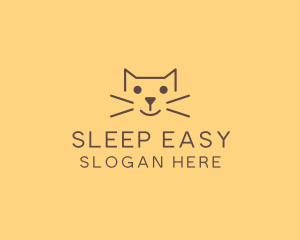 Pet Cat Veterinary logo design