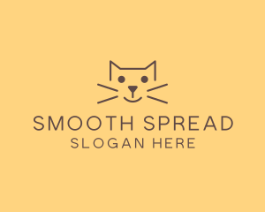 Pet Cat Veterinary logo design