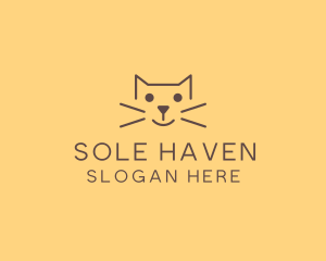 Pet Cat Veterinary logo design