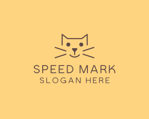 Pet Cat Veterinary logo design