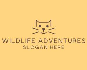 Pet Cat Veterinary logo design