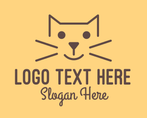 Pet Store - Pet Cat Veterinary logo design