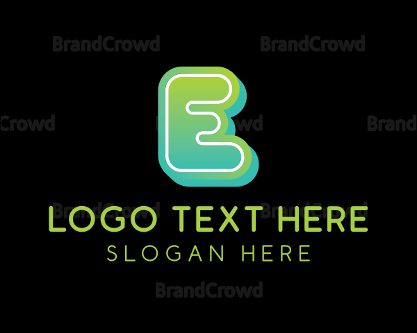 Generic Letter E Business Logo