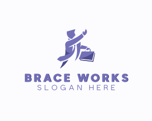 Corporate Work Employee logo design