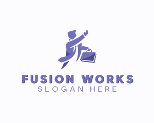 Corporate Work Employee logo design