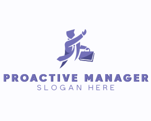 Manager - Corporate Work Employee logo design