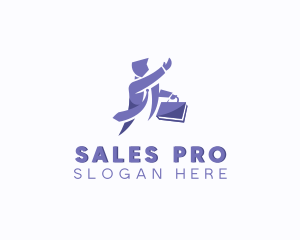 Salesman - Corporate Work Employee logo design