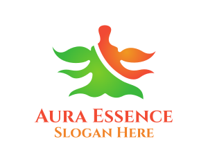 Aura - Yogi Monk Aura logo design