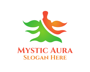Yogi Monk Aura logo design