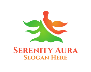 Aura - Yogi Monk Aura logo design