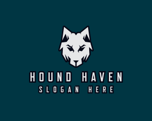 Hound - Wolf Hound Vet logo design