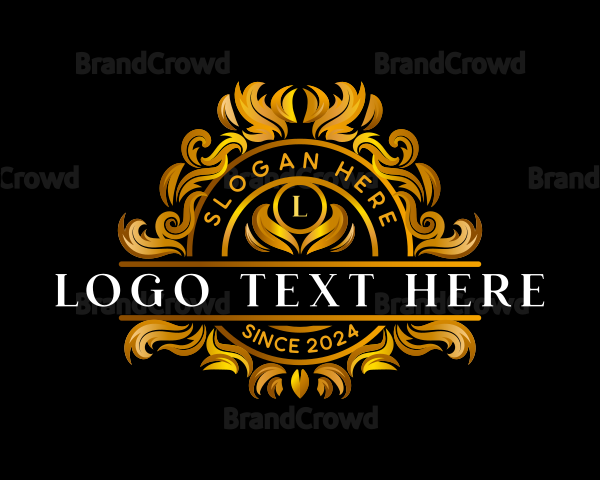 Luxury Deluxe Ornament Logo