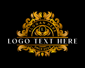 Premium - Luxury Deluxe Ornament logo design