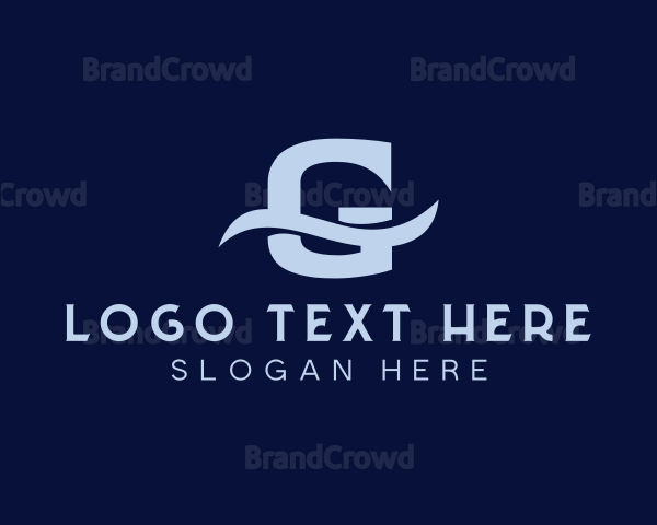 Generic Swoosh Brand Letter G Logo