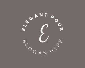 Elegant Beauty Cosmetics logo design