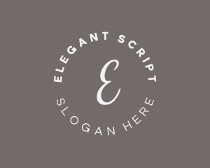 Elegant Beauty Cosmetics logo design