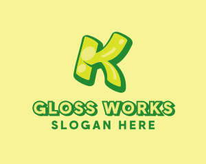 Gloss - Graphic Gloss Letter K logo design