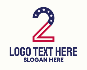 Patriotic Number 2 Logo