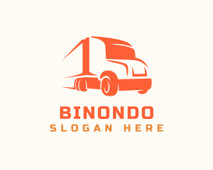 Vehicle - Express Transportation Truck logo design