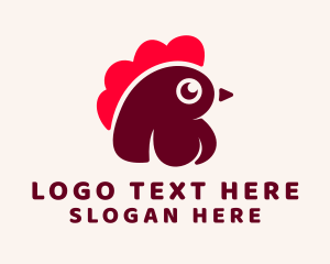 Chicken Poultry Farm Logo