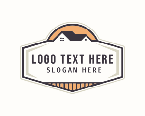 Roof Services - Residential Roof Repair logo design