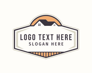 Roof Services - Residential Roof Repair logo design