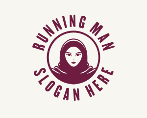 Maiden - Hijab Woman Fashion logo design