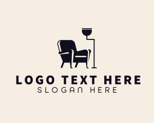 Armchair - Furniture Home Decor logo design