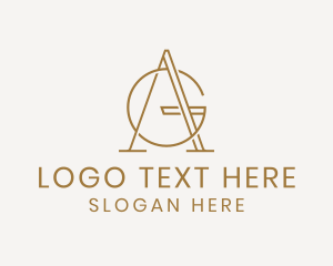 Typography - Luxury Glamor Beauty logo design