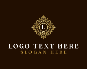 Lettermark - Deluxe Ornamental Crest logo design