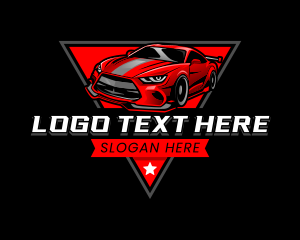 Racing Car Detailing Logo