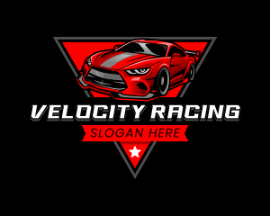 Racing Car Detailing logo design