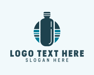 Container - Drink Container Bottle logo design