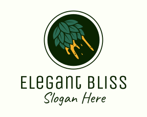 Draught Beer - Beer Hops Brewery logo design