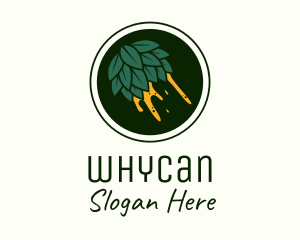 Draught Beer - Beer Hops Brewery logo design