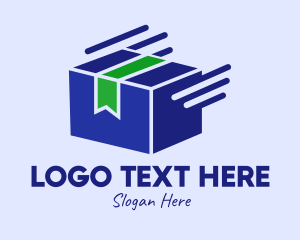 Online Shopping - Fast Package Delivery logo design