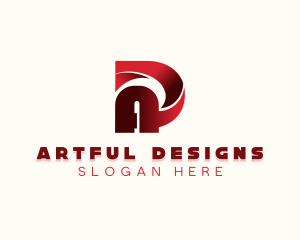 Creative Professional Letter AD logo design