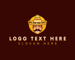 Mariachi - Mexican Sombrero Hat logo design