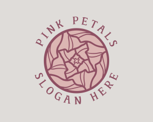 Deluxe Floral Rose logo design