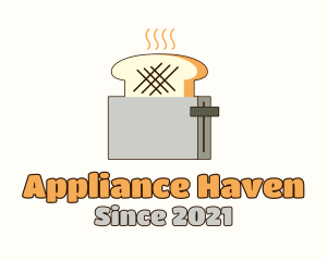 Appliance - Toasted Bread Toaster logo design