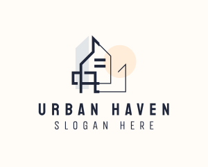 Housing Design Architecture logo design