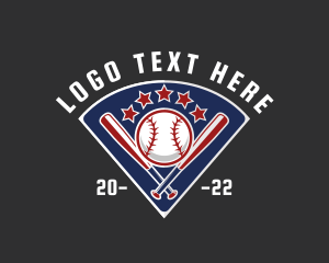 Little League - Baseball Bat & Softball logo design