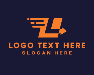 Forwarding - Cargo Shipping Logistics logo design