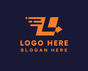 Cargo Shipping Logistics logo design