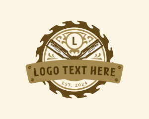 Tool - Chisel Carving Woodwork logo design