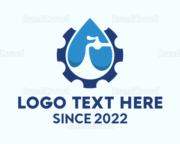 Water Faucet Maintenance Logo